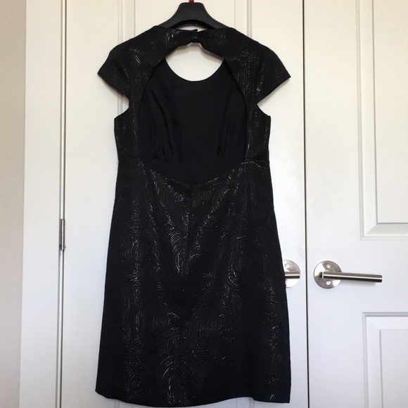 Mango MOMENTS, black cocktail dress US10 - Picture 2 of 4